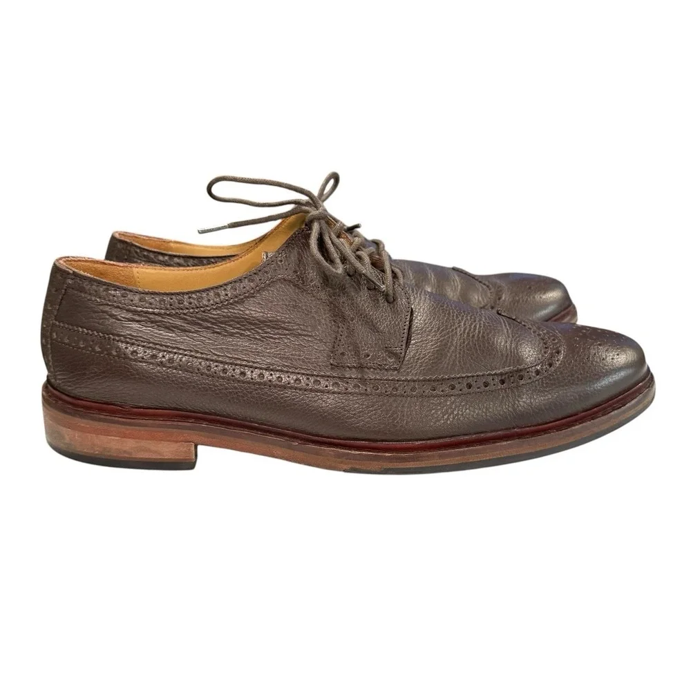 Cole Haan Williams Wingtip II - Size 13 M - Oxford Brown Pebble Leather C13596